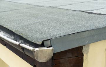 repair or replace Underwood flat roofing?